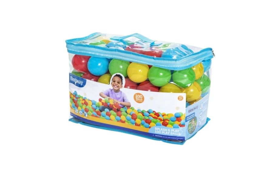 Bestway 100-Piece Splash & Play Water Balls for Kids Outdoor Fun