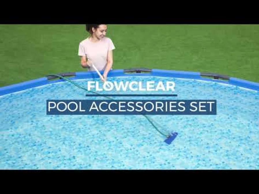 Bestway FlowClear Pool Maintenance Accessories Set for Easy Swimming Pool Cleaning