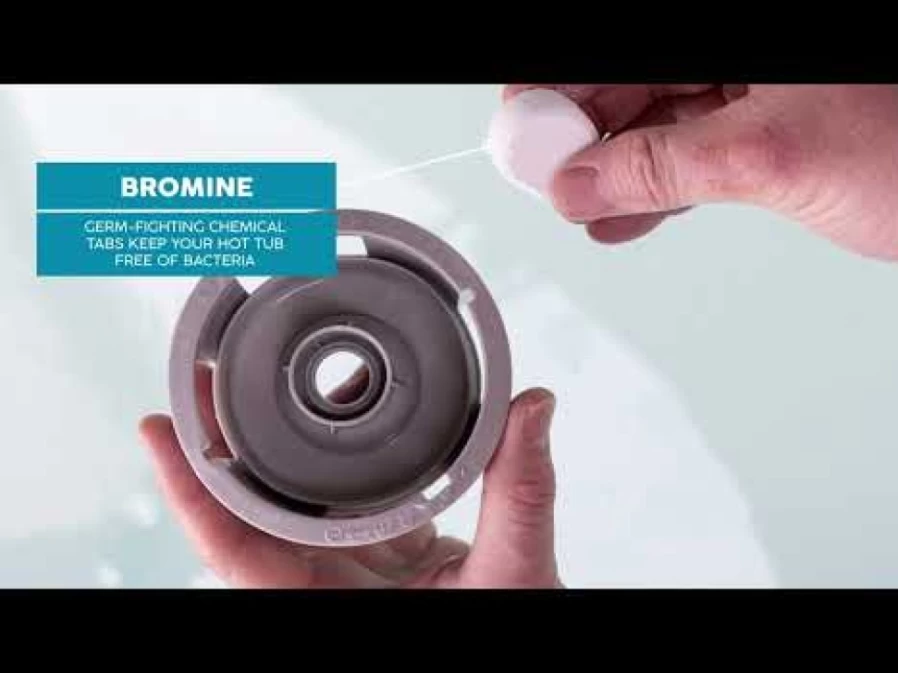 Bestway Bromine Hot Tub Chemical Starter Kit for Spa Maintenance and Water Care