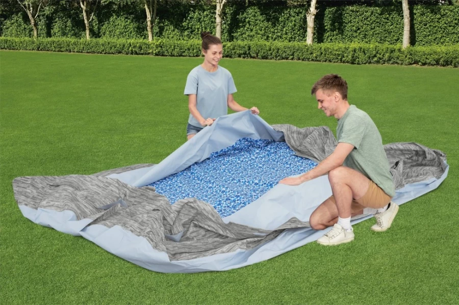 Bestway 16' x 10' x 42" Oval Power Steel Frame Pool Replacement Liner