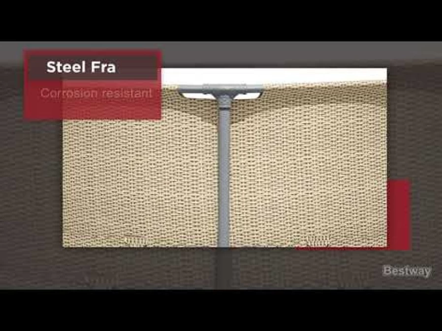Bestway Steel Pro Max 14' Round x 33" High Metal Frame Above Ground Pool Set