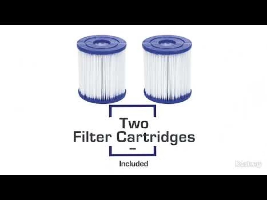 Bestway Flowclear Type I Replacement Filter Cartridge, 2-Pack for Above Ground Pools