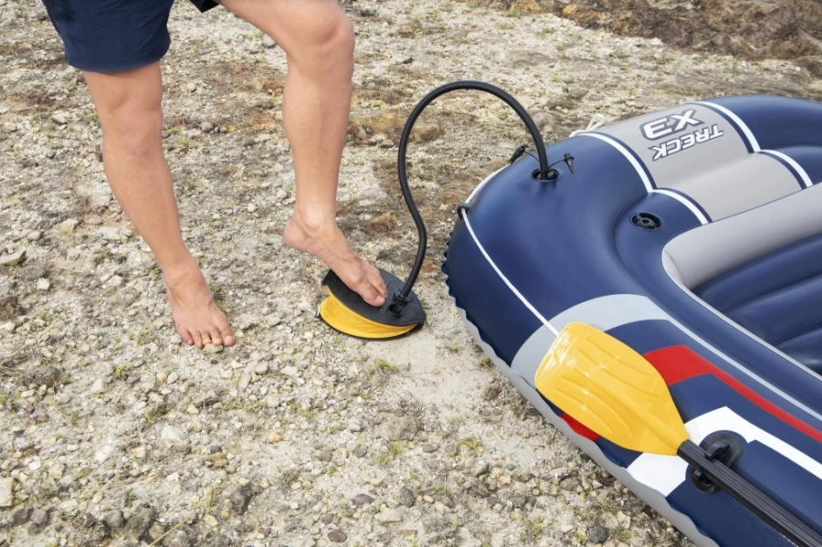 Bestway AirStep Manual Air Pump - Portable Hand Pump for Inflatable Pools, Floats, and Toys
