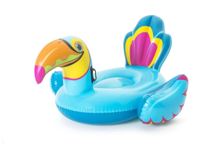 Bestway H2Ogo Tipsy Toucan Inflatable Pool Float Ride-On for Summer Fun