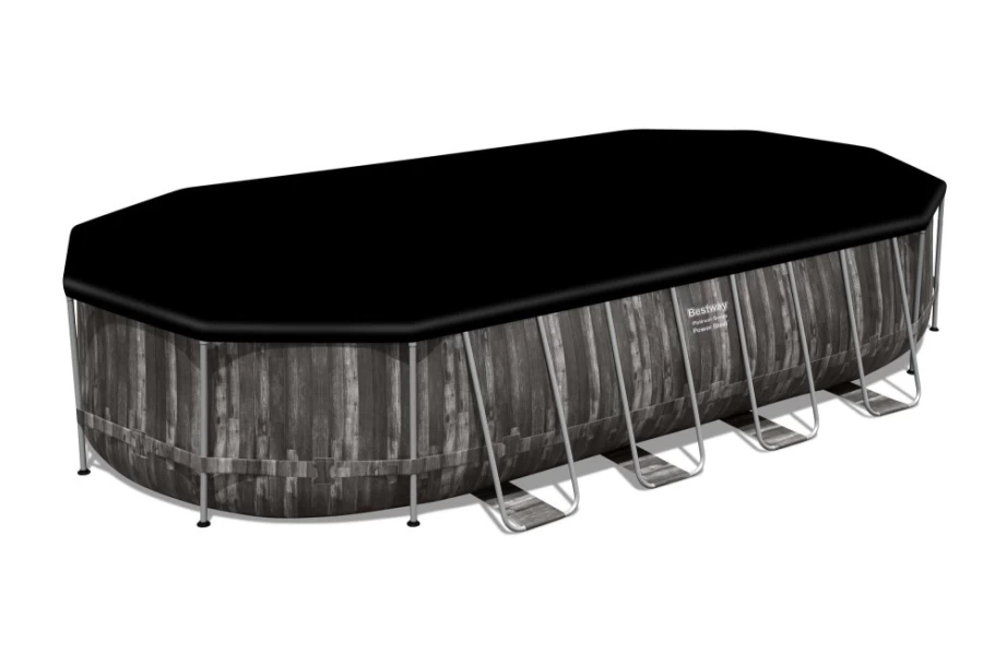 Bestway 22' x 12' x 48" Oval Above Ground Pool Liner | Durable Power Steel Construction