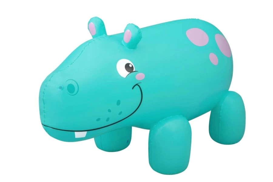Bestway H2Ogo! Jumbo Hippo Inflatable Sprinkler for Kids – Outdoor Water Play Toy