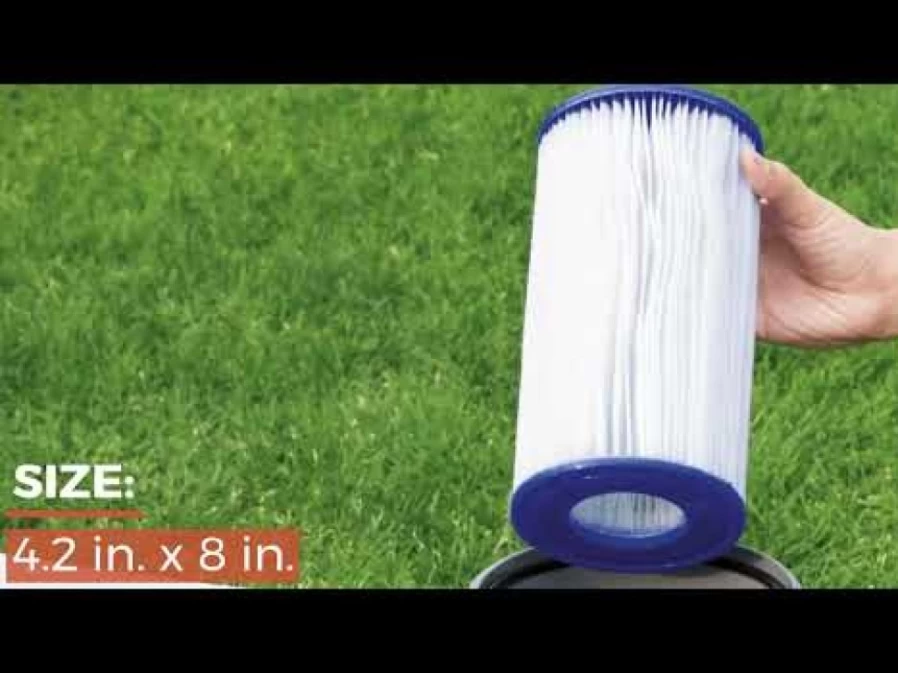 Bestway Flowclear Type III Filter Cartridge Replacement, 12-Pack for Pool Maintenance