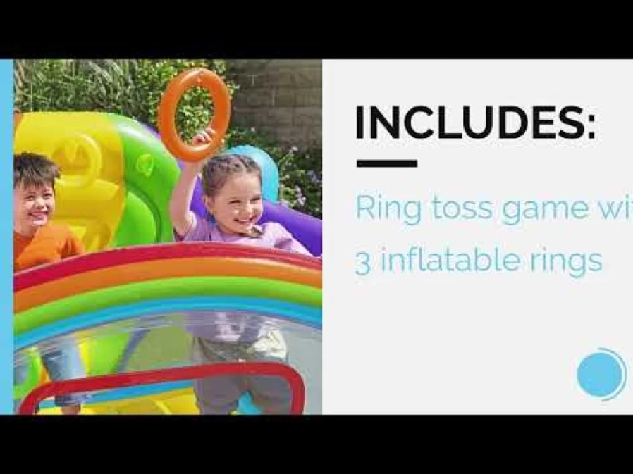 Bestway Jumpin' Balloon Bouncer - Inflatable Water Park Bounce House for Kids Outdoor Fun