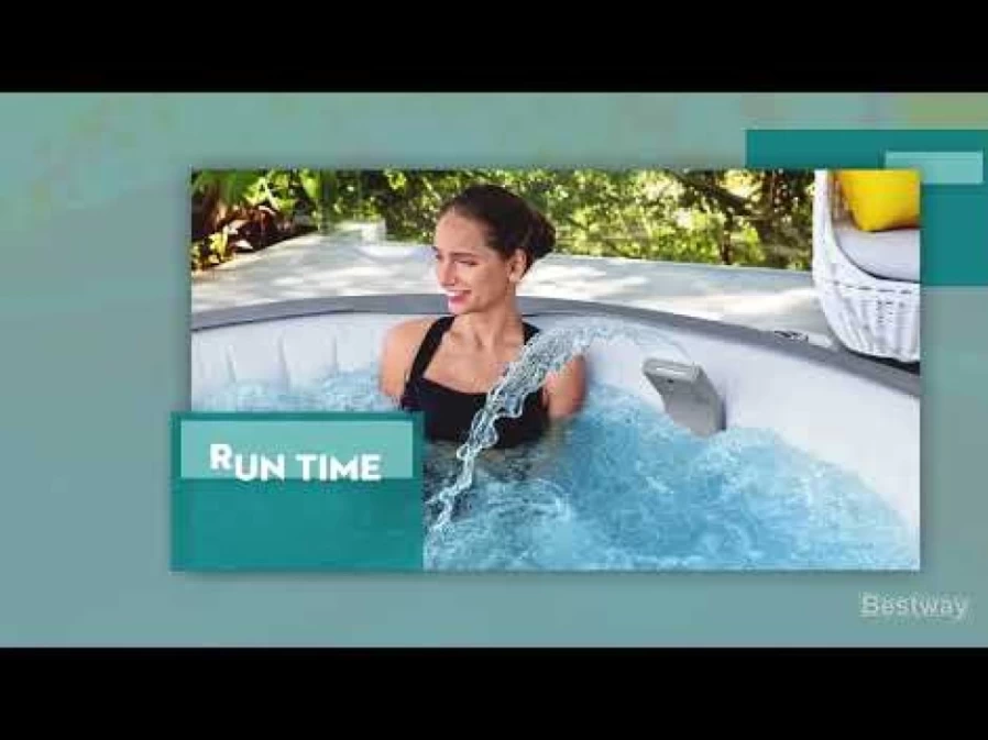 Bestway Saluspa Multi-Color LED Waterfall for Relaxing Spa Experience – Compatible with Bestway Hot Tubs