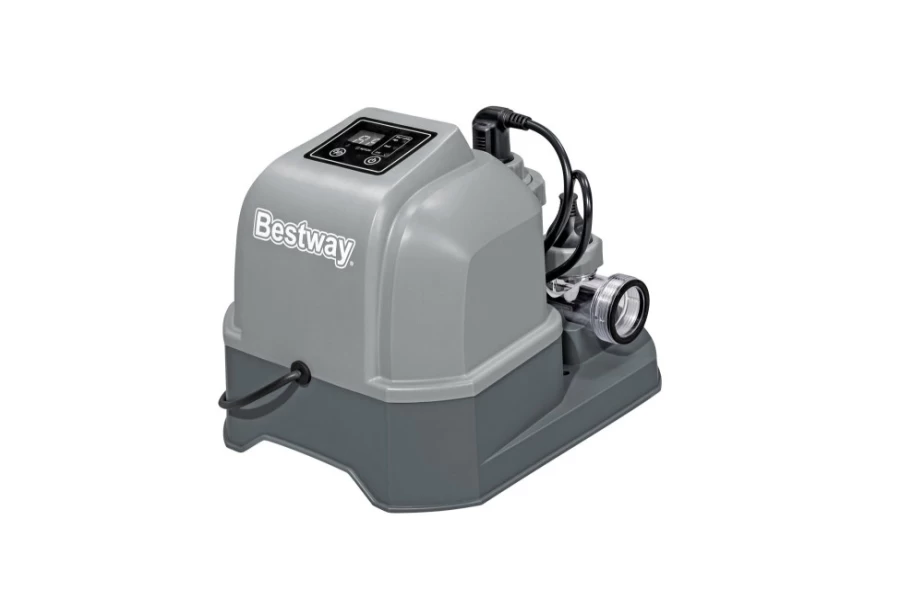 Bestway Flowclear 6000 Gallon Saltwater Chlorinator for Pools - 6 Grams per Hour Hydrogen Chlorine Generator