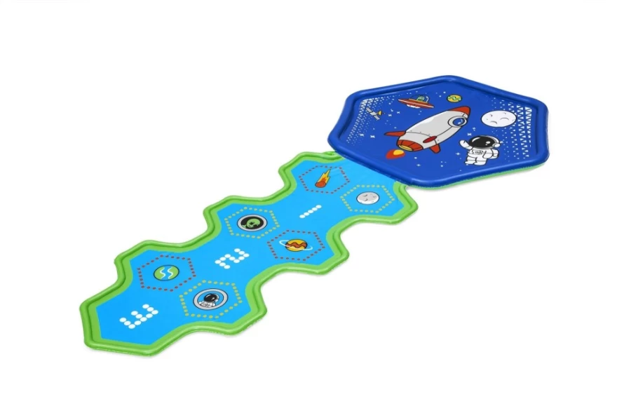 Bestway H2Ogo! Cosmic Adventure Inflatable Water Slide & Splash Pad for Kids Outdoor Water Play