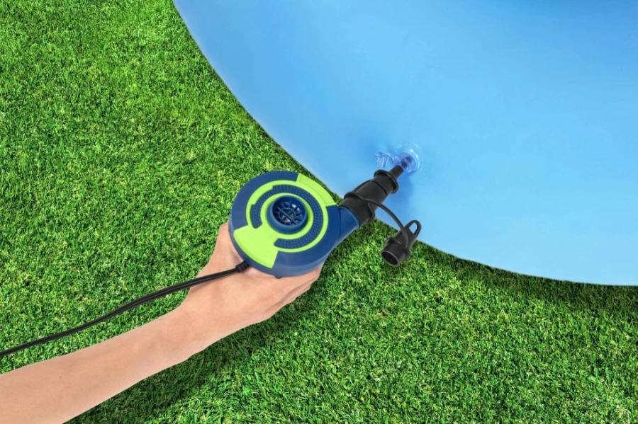 Bestway Sidewinder AC Electric Air Pump - High-Power Inflator for Pools, Air Mattresses & Inflatables | Fast, Efficient 120V Air Pump