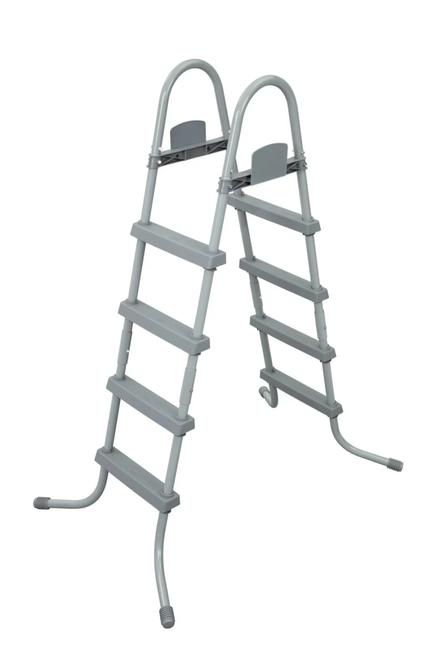 48" Bestway Above Ground Pool Ladder with Sturdy Steps for Safe Entry & Exit