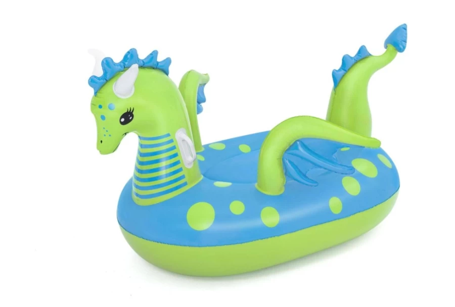 Bestway H2Ogo! Fantasy Dragon Inflatable Kids Ride-On Pool Float for Summer Water Fun
