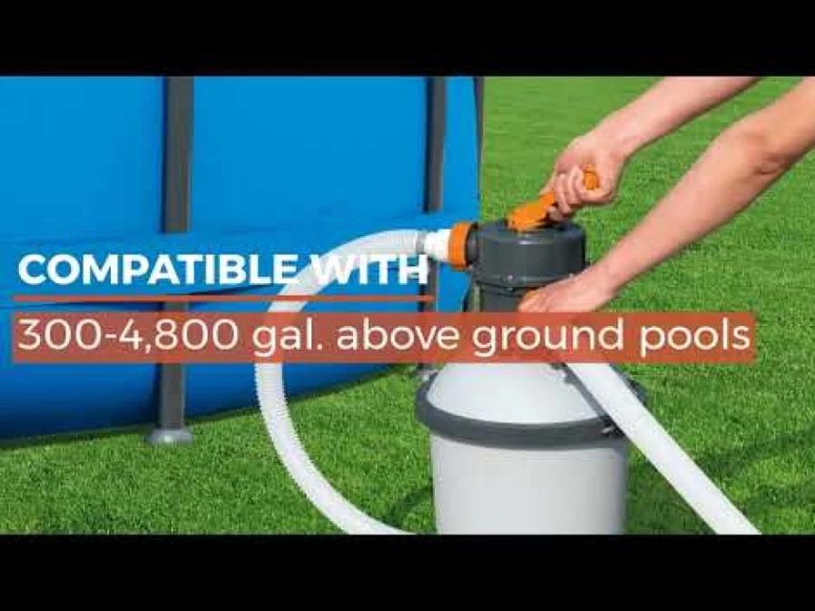 Bestway Flowclear 800 Gallon Sand Filter Pump for Above Ground Pools