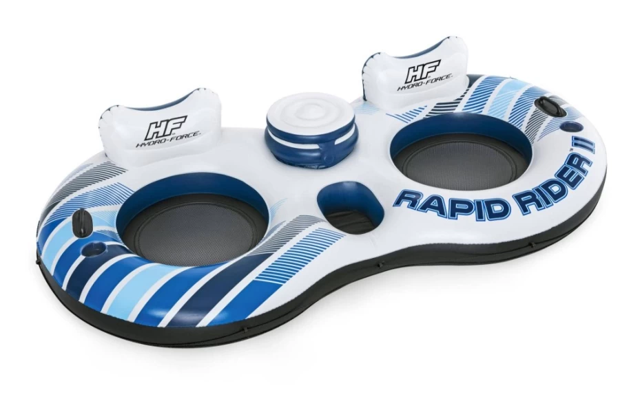 Bestway Hydro-Force Rapid Rider II Double River Tube for Water Sports and Floating