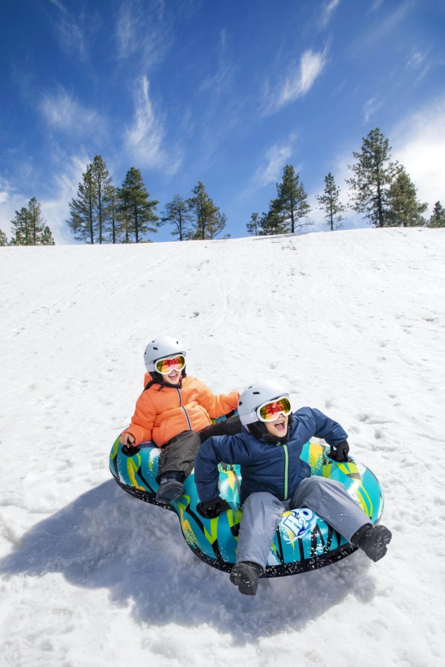 Bestway H2Ogo! Double Thundersnow Inflatable Snow Tube - 67" Winter Sled for Adults & Kids