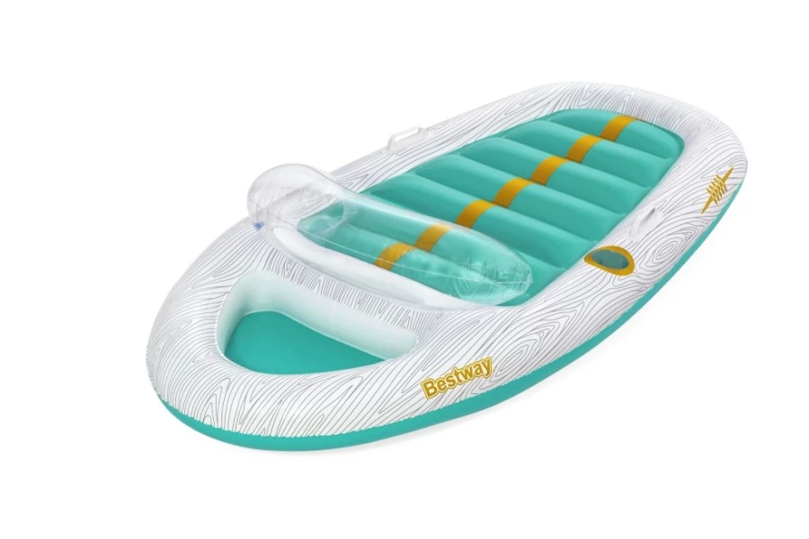 Bestway H2Ogo! Inflatable Vacation Yacht Lounge for Ultimate Water Relaxation